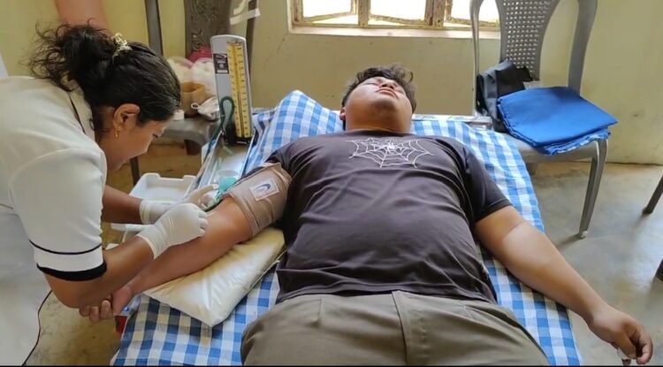 Ri-Bhoi youth body holds blood drive