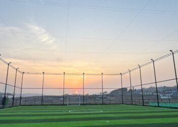 Duo open SWKH mini football ground