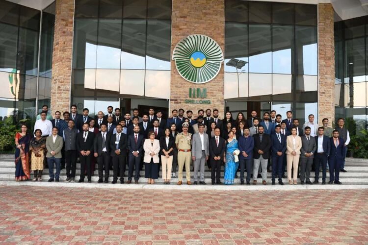 IIM Shillong inaugurates the 12th batch of PG prog for executives
