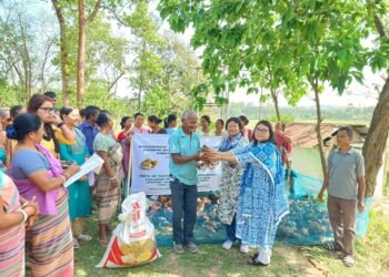 Farmers receive training on poultry rearing
