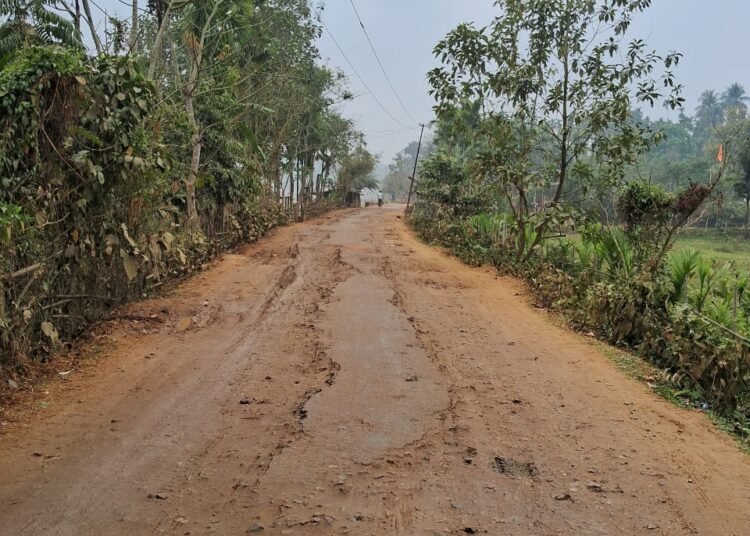 PMGSY road stretch a shambles in WGH | Highland Post