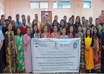 Workshop for school science teachers held in Sankardev College