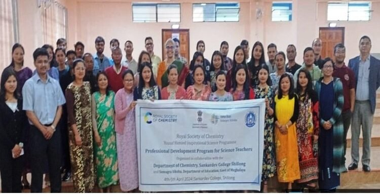 Workshop for school science teachers held in Sankardev College