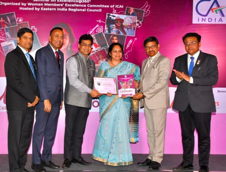 Woman CA feted for contributions to financial literacy in Meghalaya