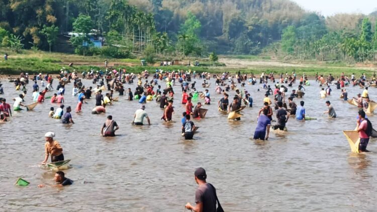 Traditional Raid Marngar fishing festival held at Mawthlen