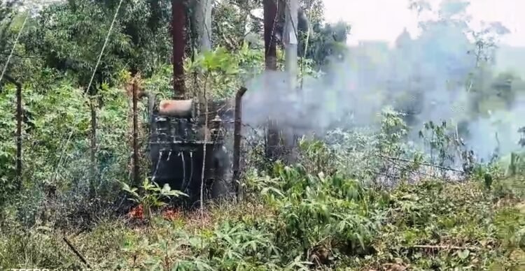 Transformer fire gives Ri-Bhoi residents a shock