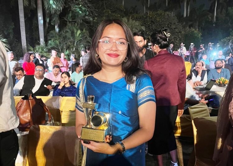 Shillong girl wins ENBA award for Best News Producer