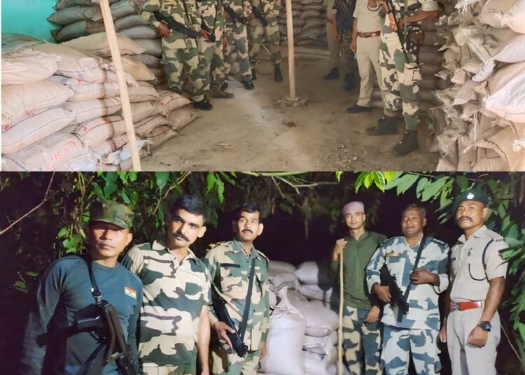 33 tonnes of sugar seized in joint op along Indo-Bangladesh border