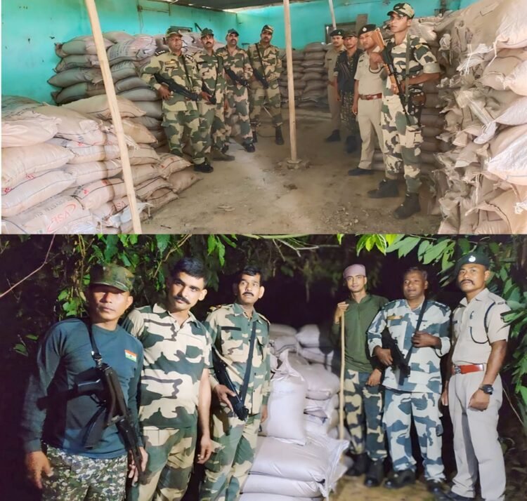 33 tonnes of sugar seized in joint op along Indo-Bangladesh border