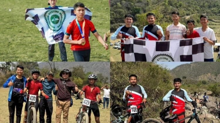 Meghalaya Cycling Association wins 4 medals at national championship