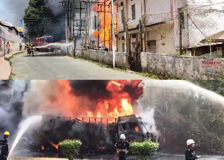 Two fire incidents reported in State, 1 injured