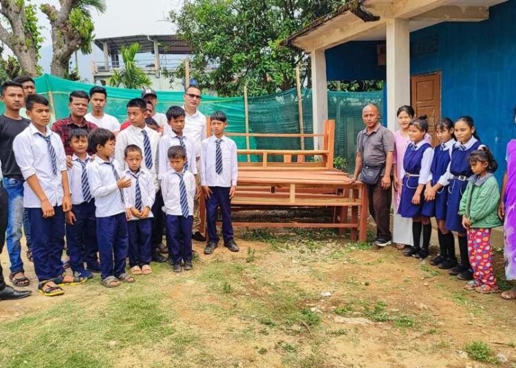 FKJGP donates desks, benches to Govt LP school