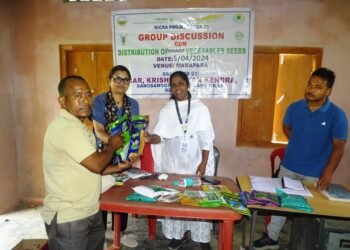 ICAR-KVK conducts Kharif vegetable seeds distribution in WGH