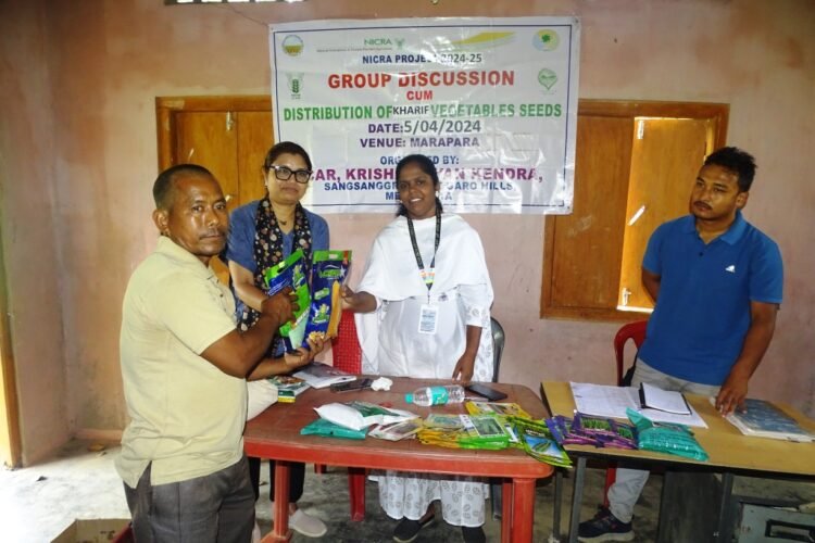 ICAR-KVK conducts Kharif vegetable seeds distribution in WGH