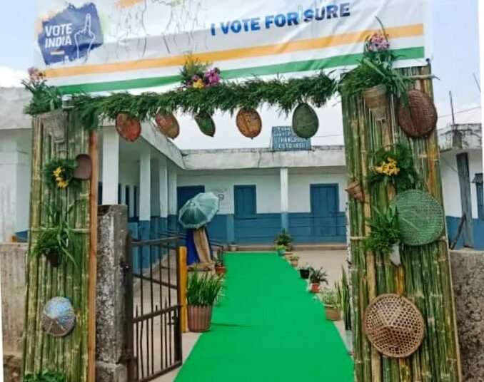 Nongspung, Chandmary poll booths have most voters