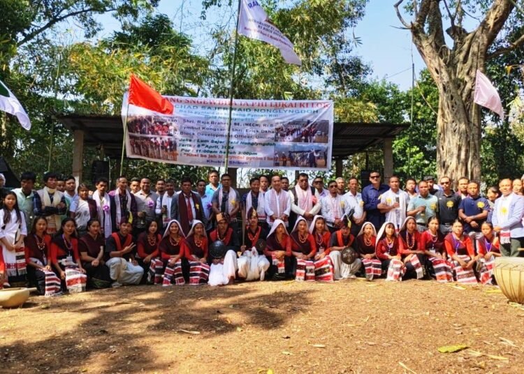 Raid Nonglyndoh celebrates Shad Sajer