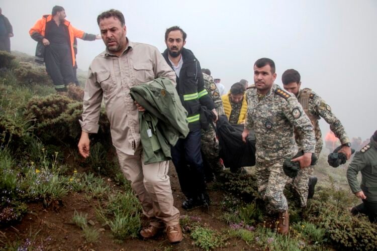 Iran’s president, foreign minister and others are found dead at helicopter crash site