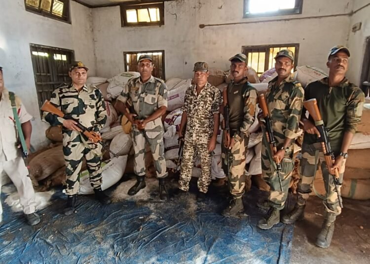 Sugar, dry betel nuts seized in anti-smuggling ops