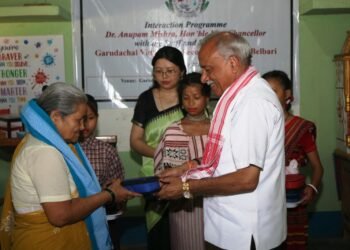 CAU Imphal VC visits Tura Community Science College