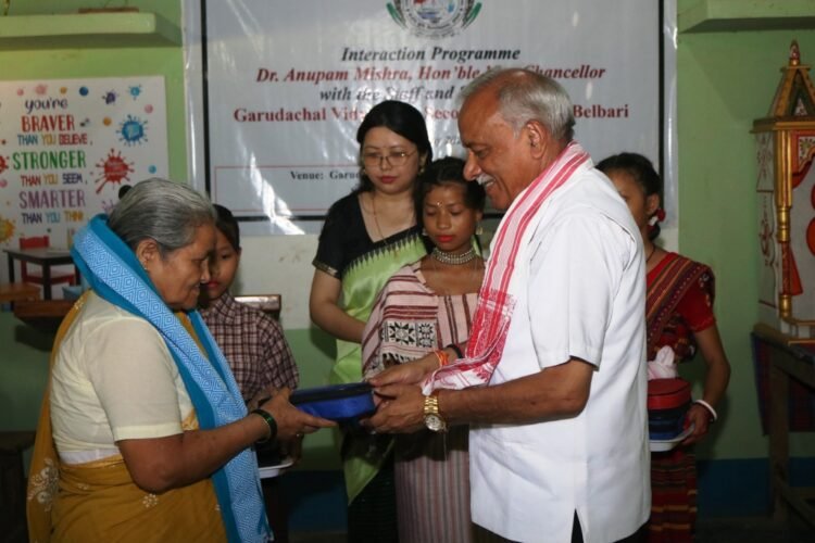 CAU Imphal VC visits Tura Community Science College