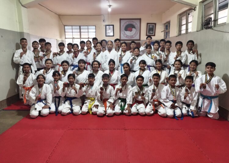 Huge 57-medal haul for AMKA karatekas at all-India championship