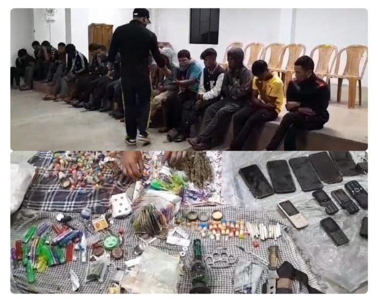 38 drug users detained in Shillong & Mawkyrwat