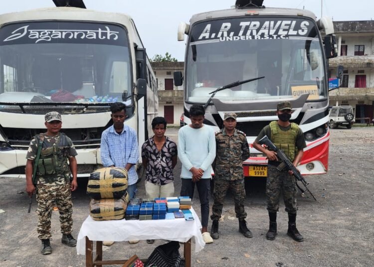Rs 3.6 cr of heroin recovered from Assam buses