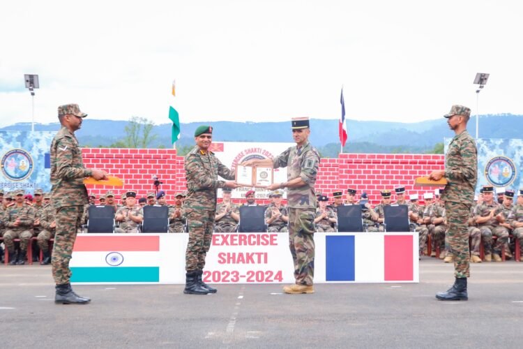 Indo-French joint military exercise concludes at Umroi