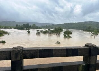 Water level rises in Letein, locals advised to stay away from river