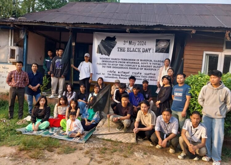 Students mark one year since outbreak of Manipur violence