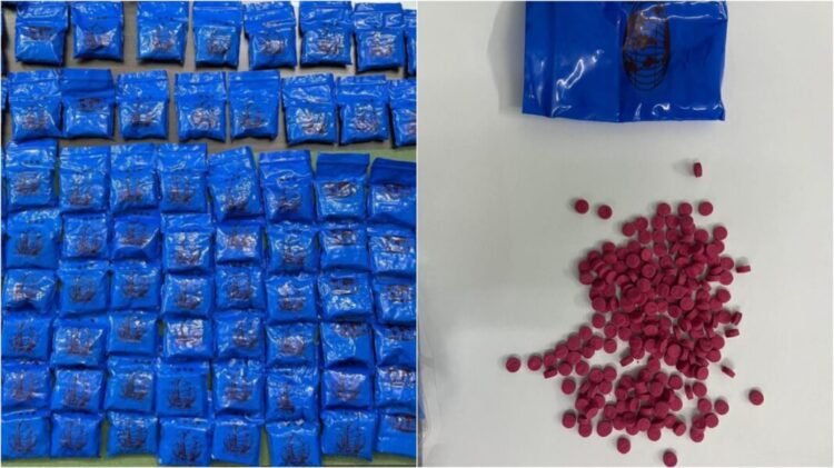 Meth tablets worth over 2 cr seized, two held