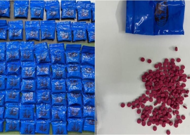 Meth tablets worth over 2 cr seized, two held