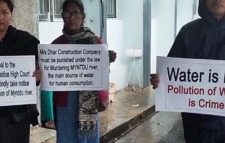 KYM seeks action against Dhar Company for polluting Myntdu