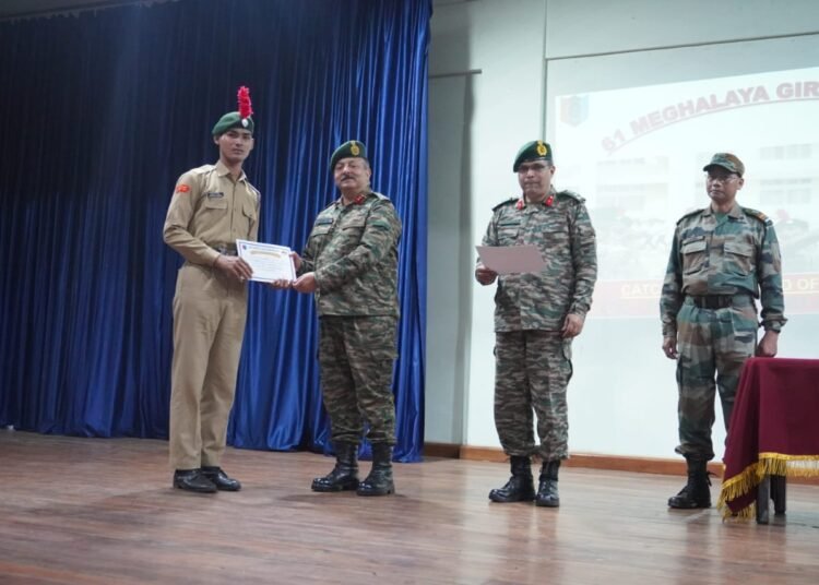 2nd NCC Meghalaya Bn bags 3rd place at North East competition