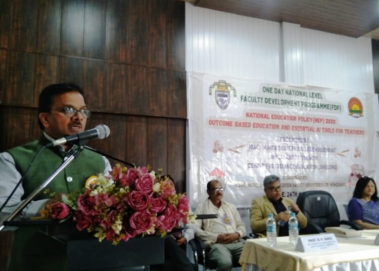 NEP to meet evolving demand of job market: NEHU VC