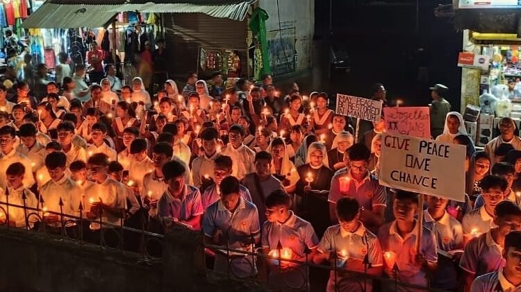 Catholics pray for peace in Manipur