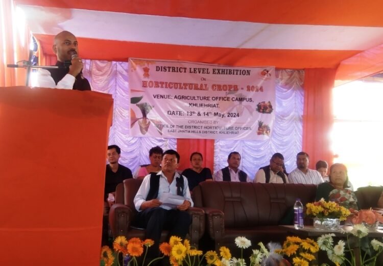 Horti crops exhibition held in Khliehriat