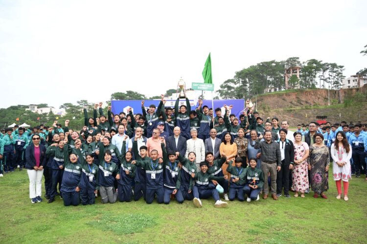 East Khasi Hills win State Level Inter School Athletic Meet