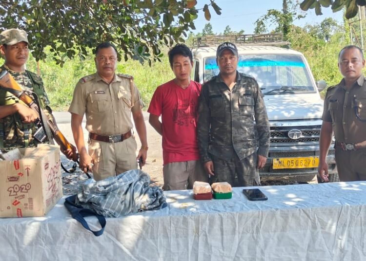 One arrested with drugs in EJH