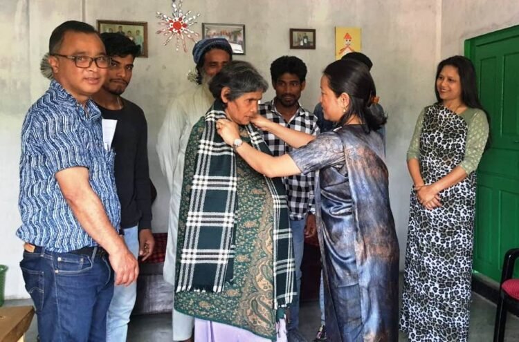 Woman reunited with family after 3-year separation