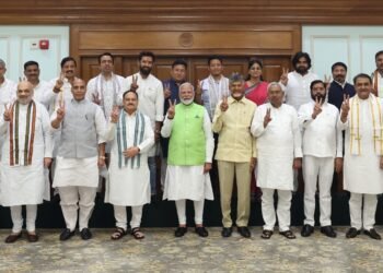 NDA elects PM Modi its leader, passes resolution lauding him