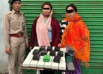 2 women from Manipur arrested with 450g of heroin