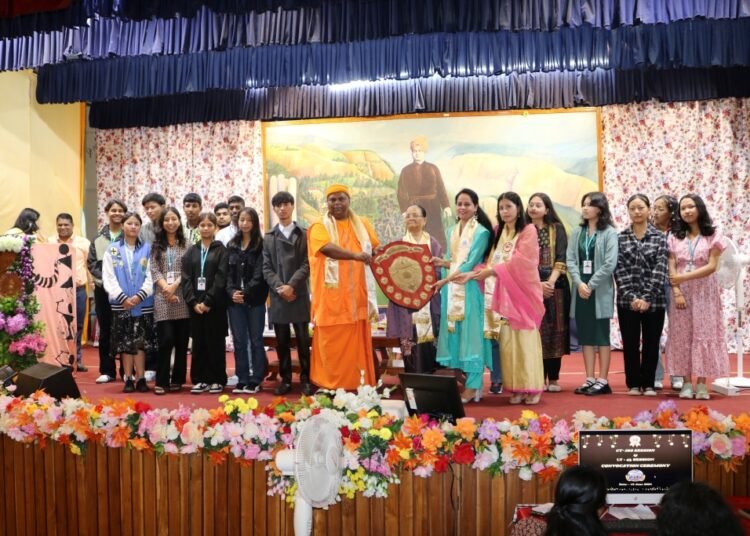 Ramakrishna holds convocation for computer & language trainees