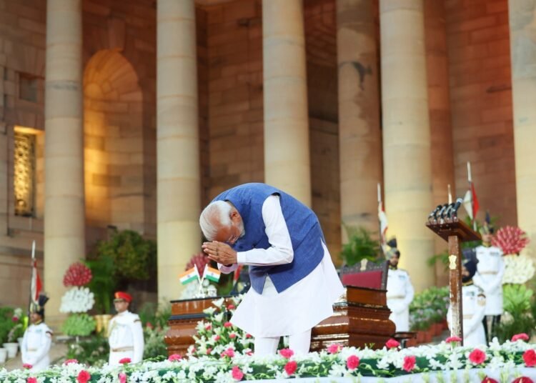 Modi sworn in as PM for third consecutive term