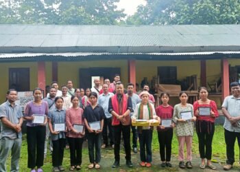 SSLC topper from Chokpot felicitated