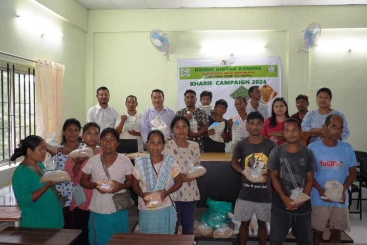 KVK South Garo Hills conducts Kharif campaign