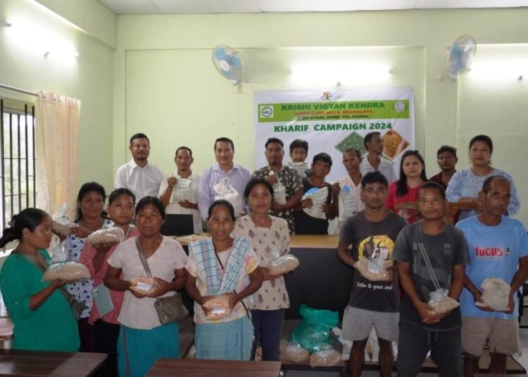 KVK South Garo Hills conducts Kharif campaign