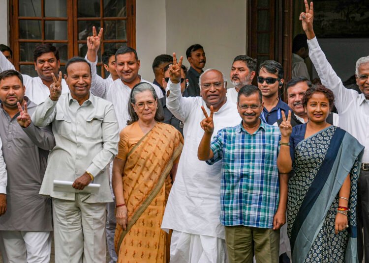 INDIA leaders meet as countdown to results begins; claim bloc winning 295+