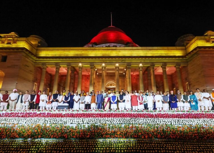 Conrad, State BJP leaders attend swearing-in