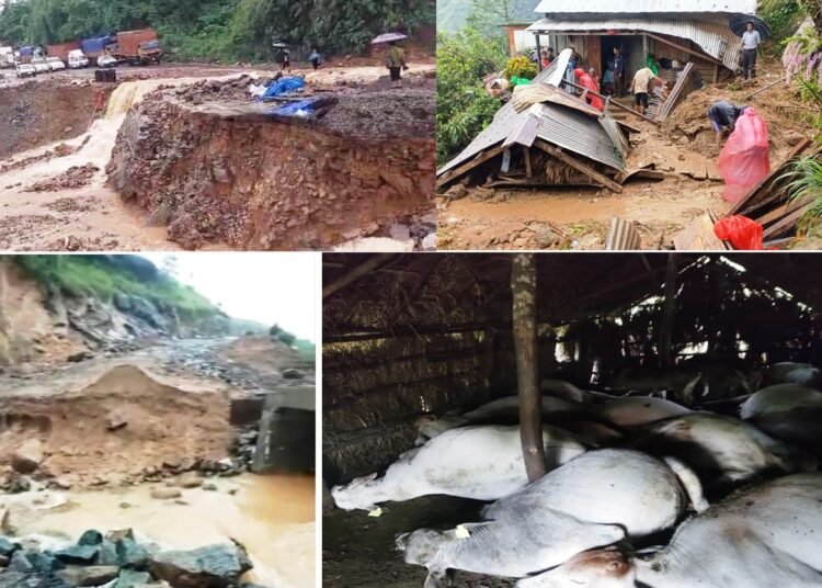 Rains leave trail of destruction, 3000 affected in State